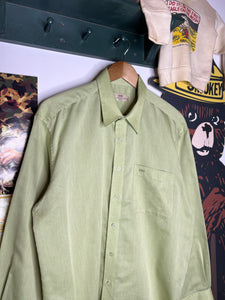 Valencia gw Green Button Up Shirt (XL)