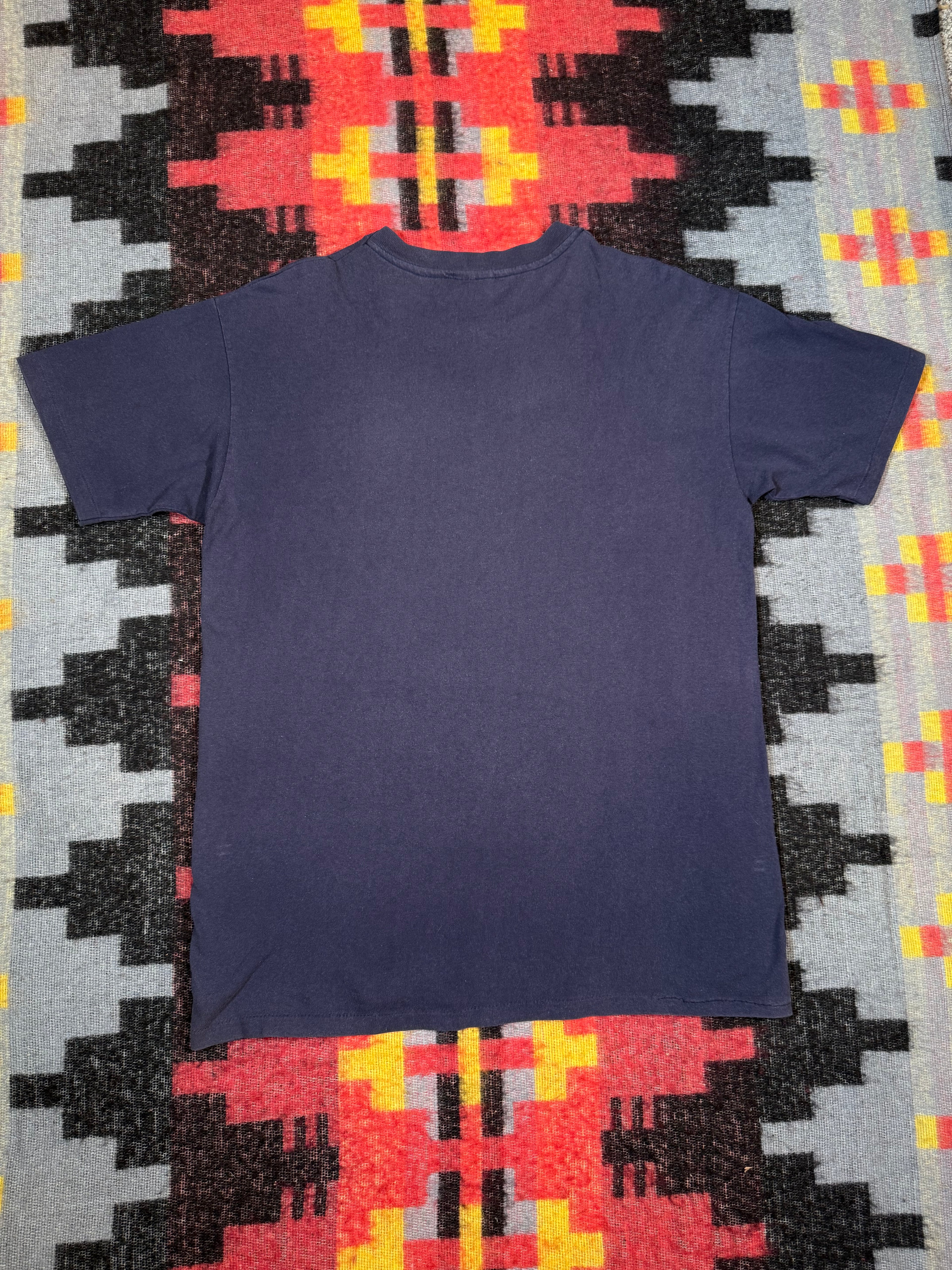 Vintage Flintstones Wacky Racing Embroidered T-Shirt (L)