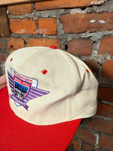 Load image into Gallery viewer, Vintage 90s Budweiser Grand Prix SnapBack Hat
