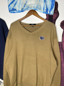 Vintage Tan Penn State Knit Sweater (XL)