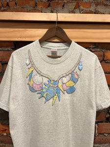 Vintage 90s Sea Shell Tee (L)