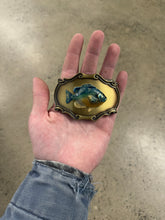 Load image into Gallery viewer, Vintage 3D Fish Belt Buckle
