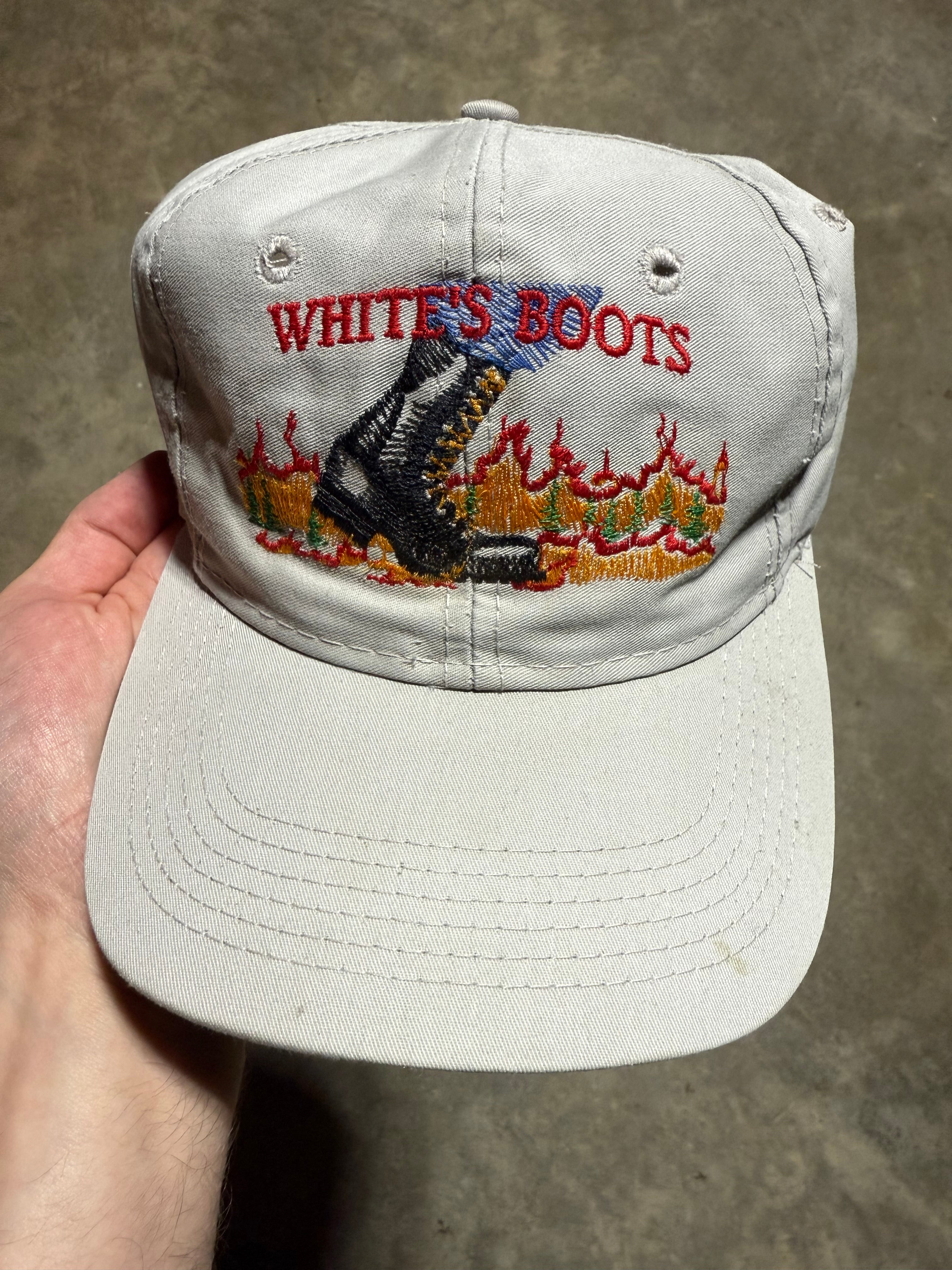 Vintage Whites Boots Flame Hat(S/M)