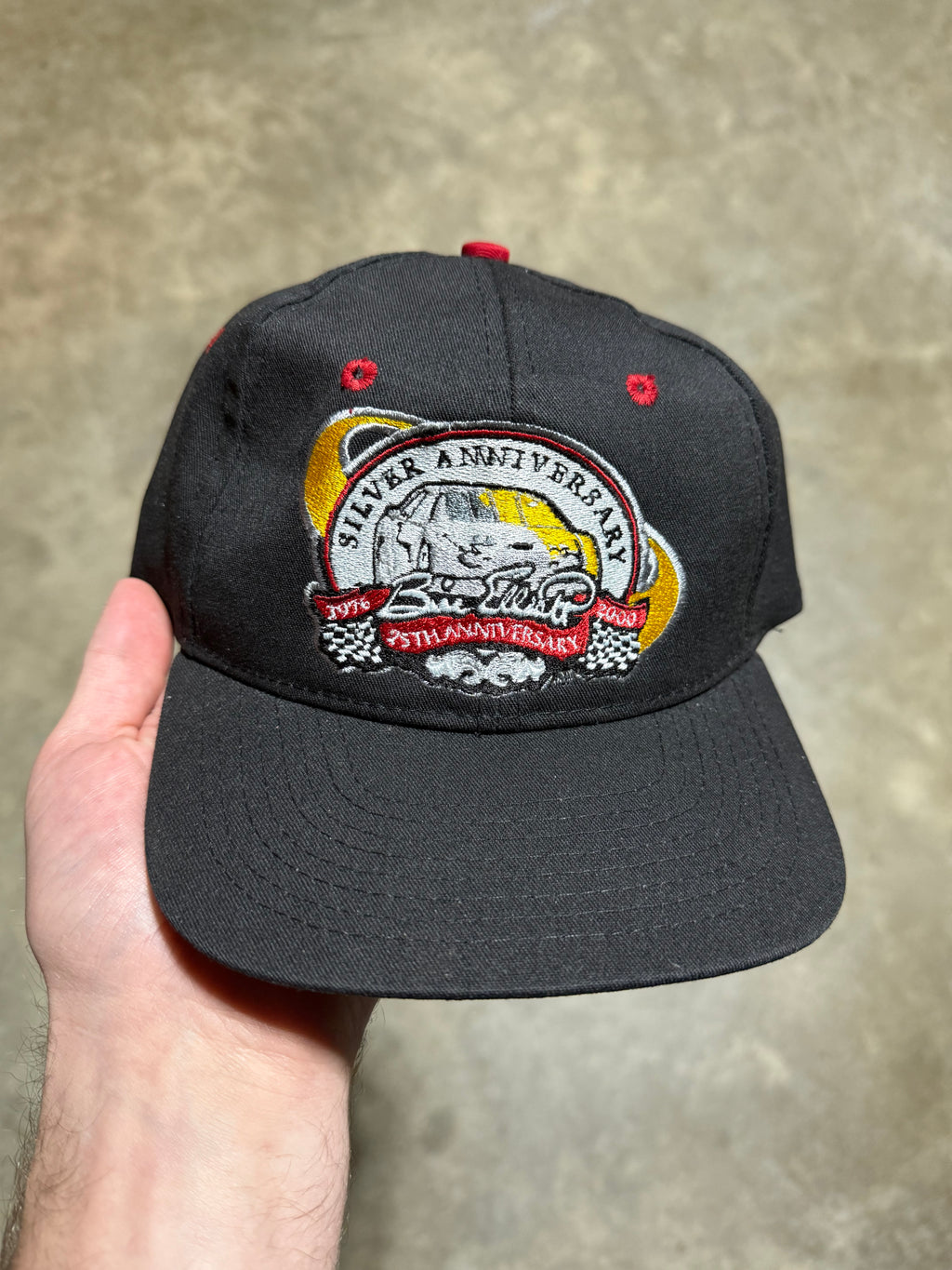 Vintage 2000 Bill Elliot 25th Anniversary Nascar Snapback Hat