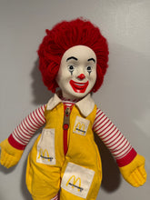 Load image into Gallery viewer, Vintage 70s/80s Ronald McDonald 14 inch Plush
