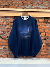 Load image into Gallery viewer, Vintage Nighttime Lighthouse Crewneck (M)
