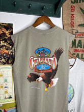 Load image into Gallery viewer, Vintage Cyclemania Eagle Cutoff Tee (L)
