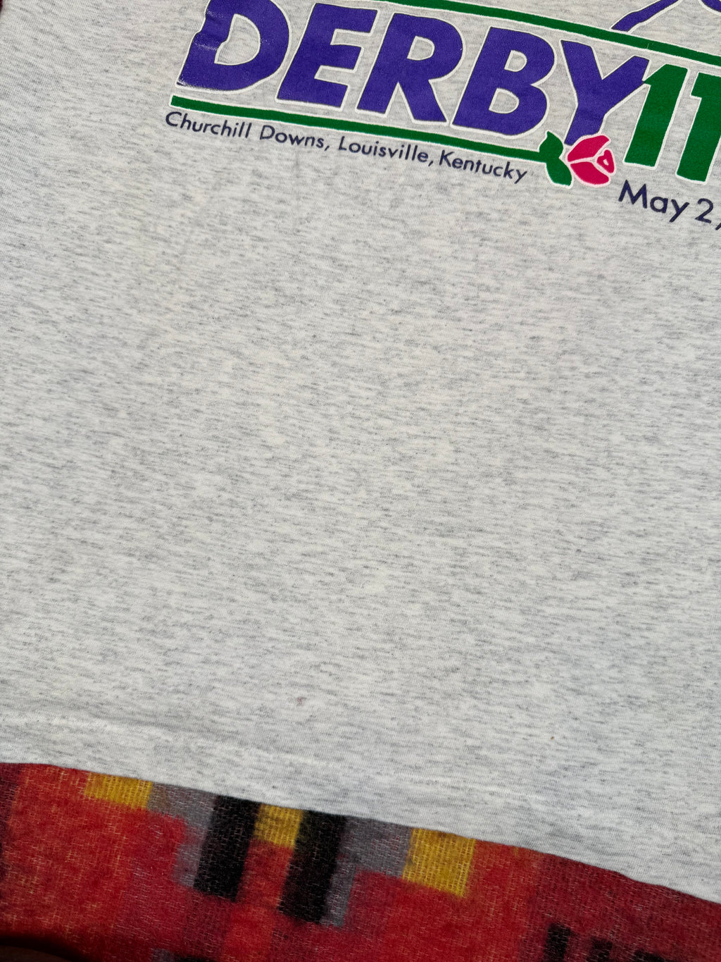 Vintage 1992 Kentucky Derby Double Sleeve Shirt (L)