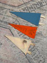 Load image into Gallery viewer, Lot of 3 Vintage Pennants - Carolina, Pennsbury and Philadelphia
