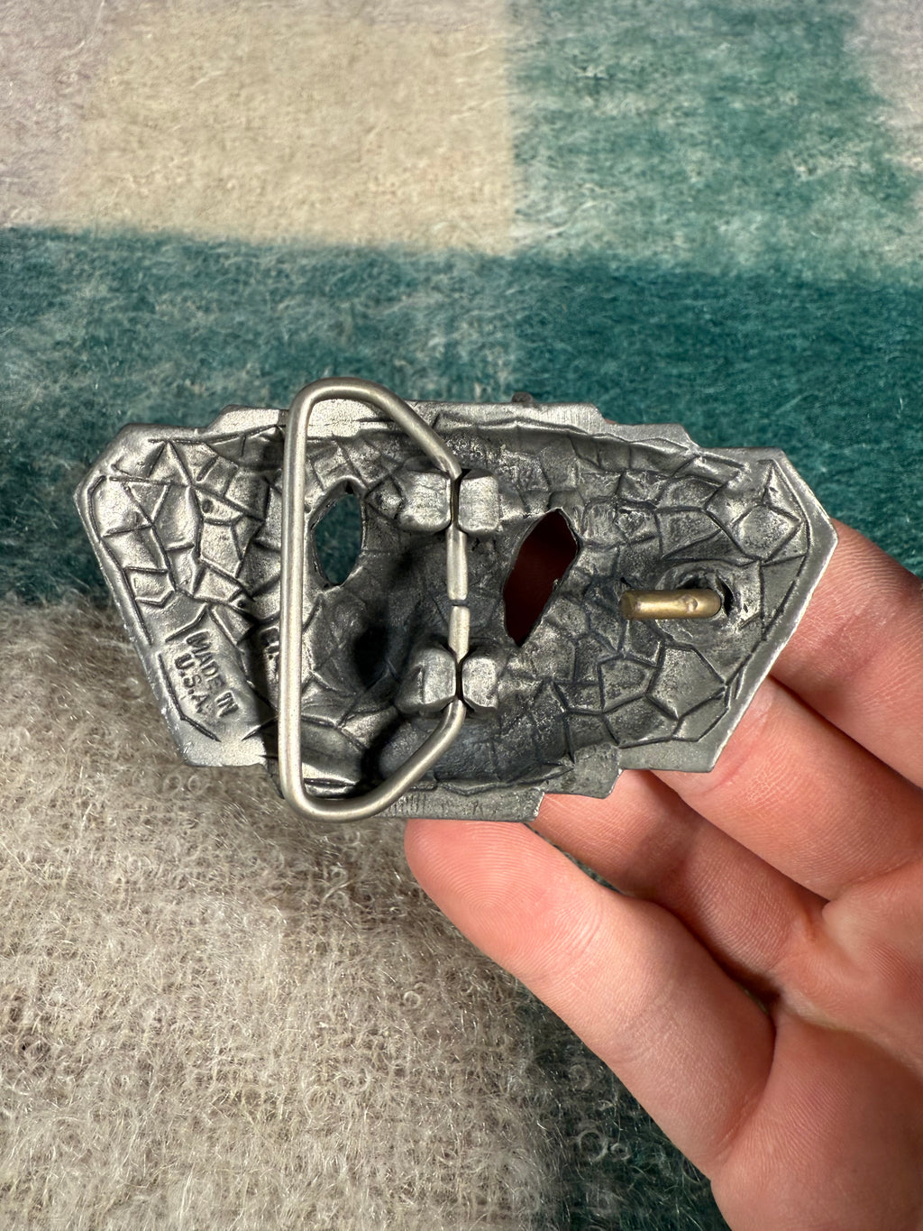 Vintage Cowboy Boots Belt Buckle