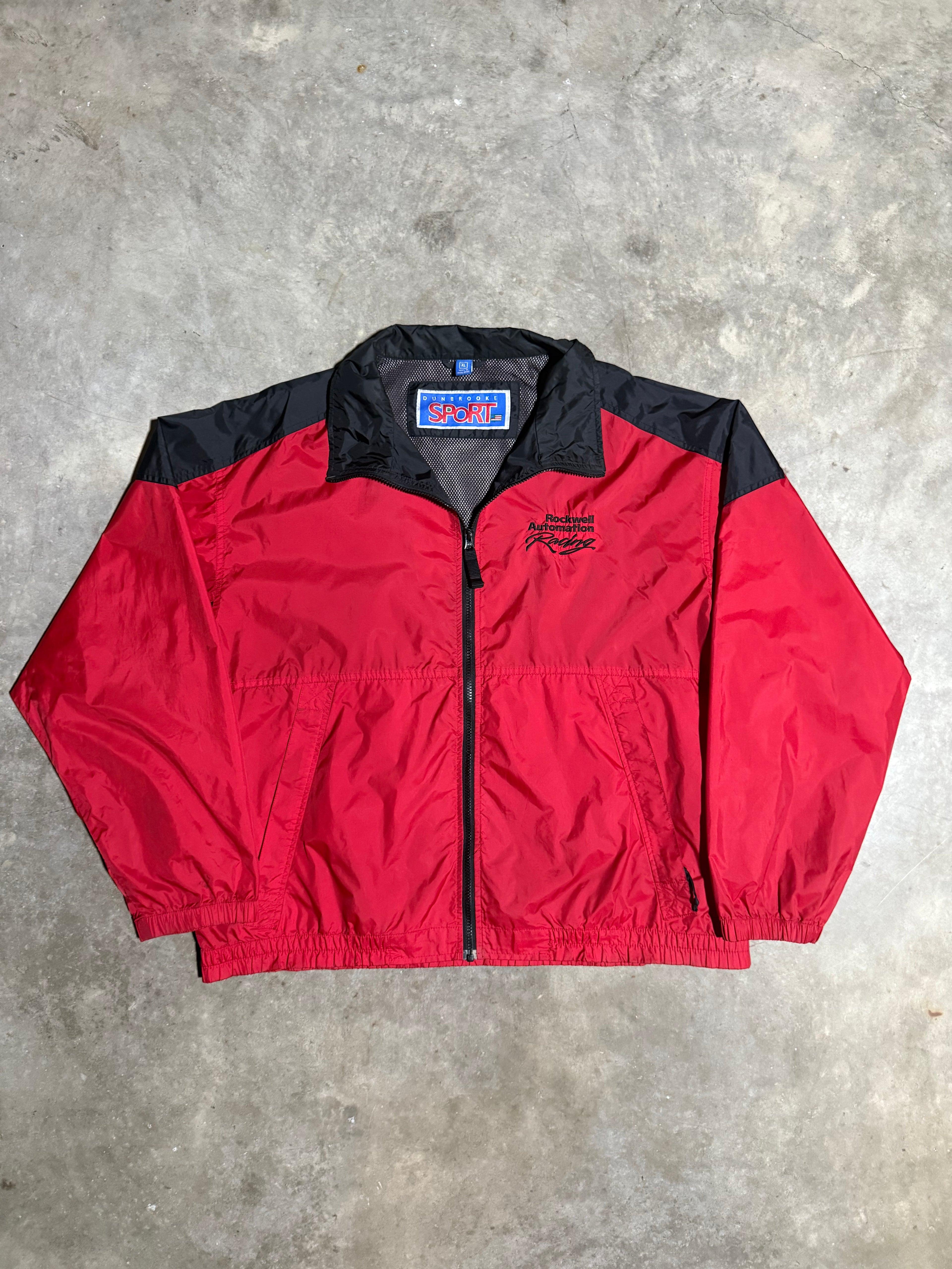 Vintage Rockwell Automation Racing Windbreaker (XL)