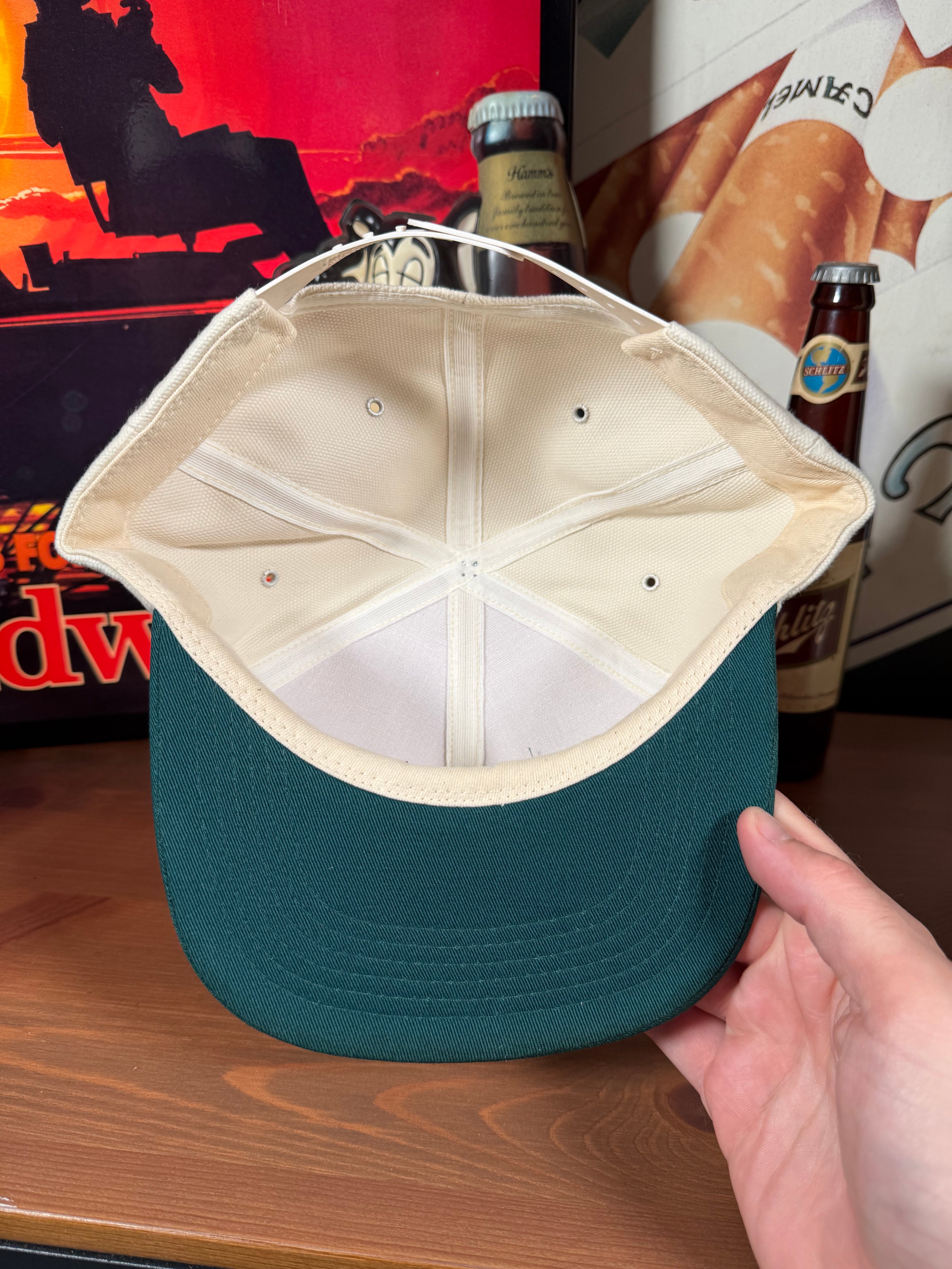 Vintage Golden Harvest Seed Deer K Products Snapback Hat