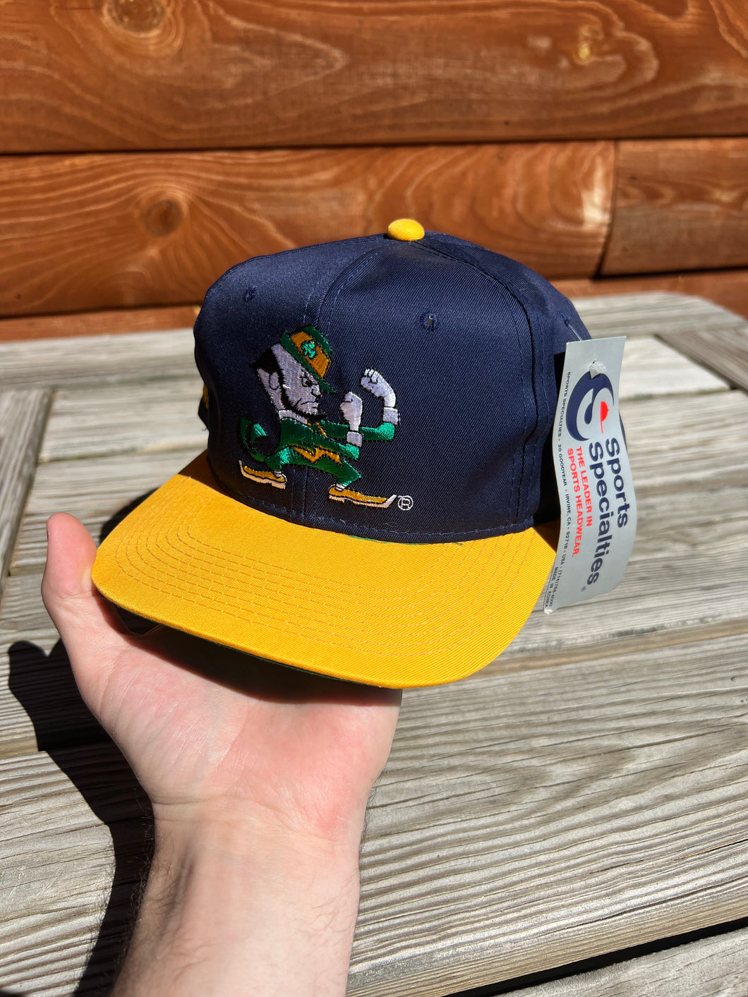 Vintage Unworn Notre Dame Sports Specialties SnapBack Hat