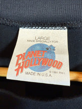 Load image into Gallery viewer, Vintage Planet Hollywood Sylvester Stallone Celebrity Series Shirt (XL)

