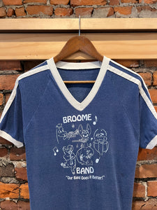 Vintage 80s Broome Band Shirt (S)