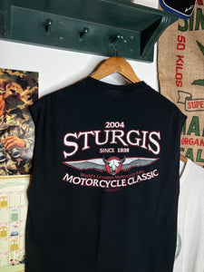 Vintage Sturgis 2004 Bike Rally Cutoff Tee (L)