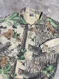 Vintage Jerzees Outdoors Camo Quarterzip Sweatshirt (2XL)