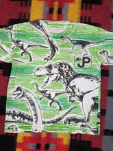 Load image into Gallery viewer, Vintage 90s Youth Jurassic Park All Over Print Shirt (Youth, See Measurements)

