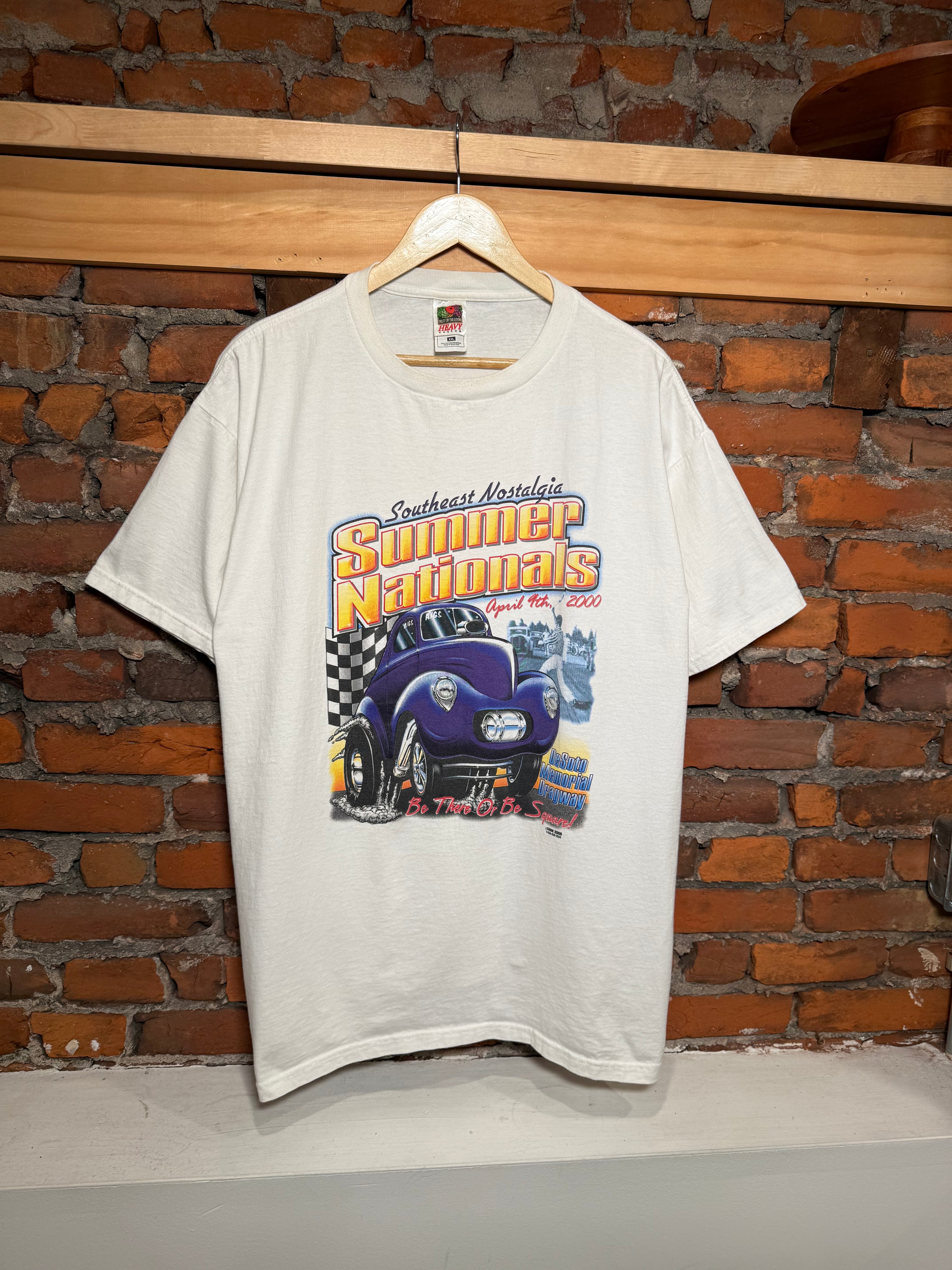 Vintage 2000 Summer Nationals Hot Rod Shirt (XXL)