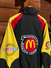 Load image into Gallery viewer, Vintage McDonalds Nascar Logo Athletic Racing Jacket (M)

