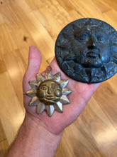 Load image into Gallery viewer, Lot of 2 Celestial Sun Wall Hangs
