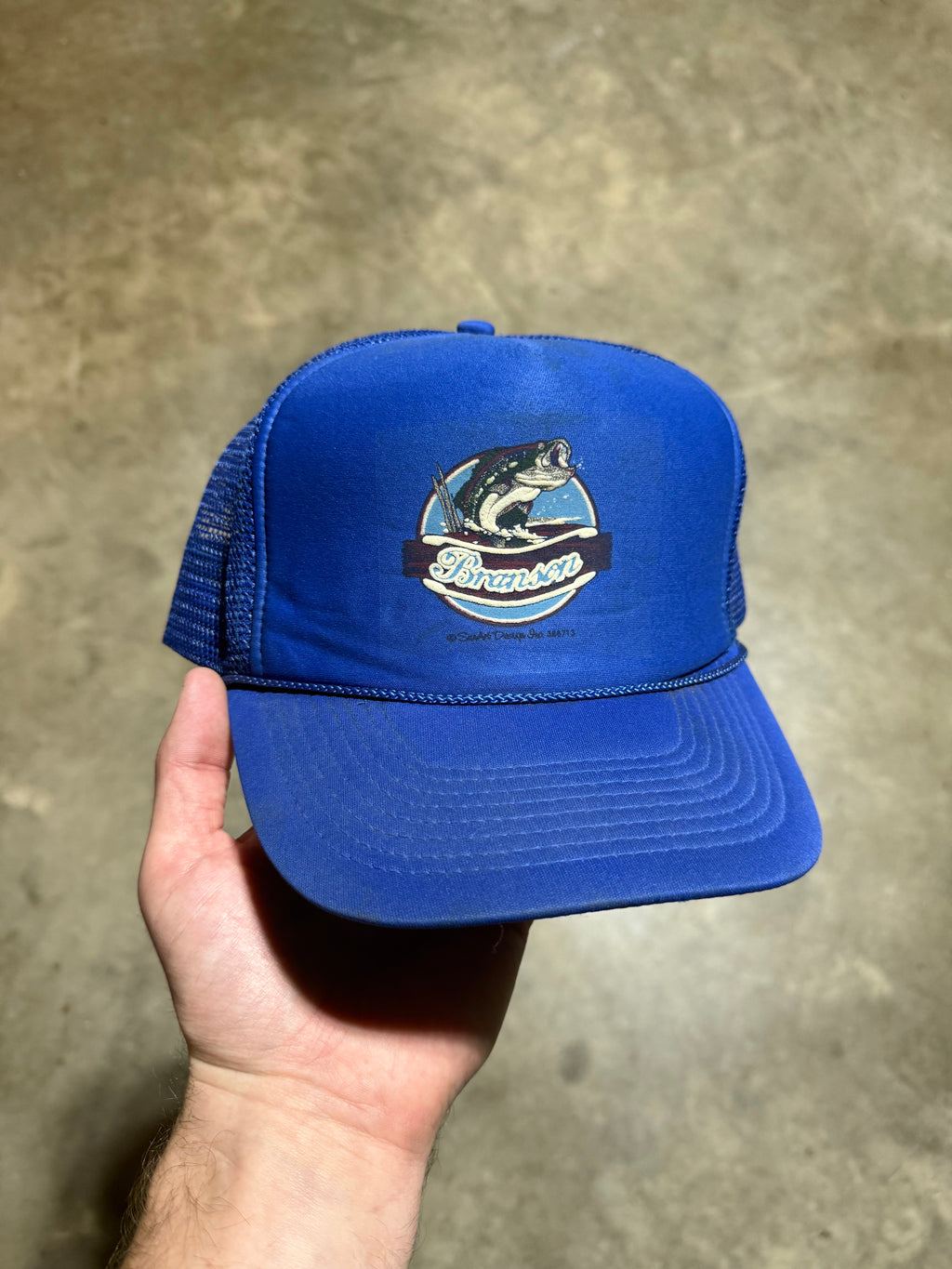Vintage Branson Fish Trucker Hat
