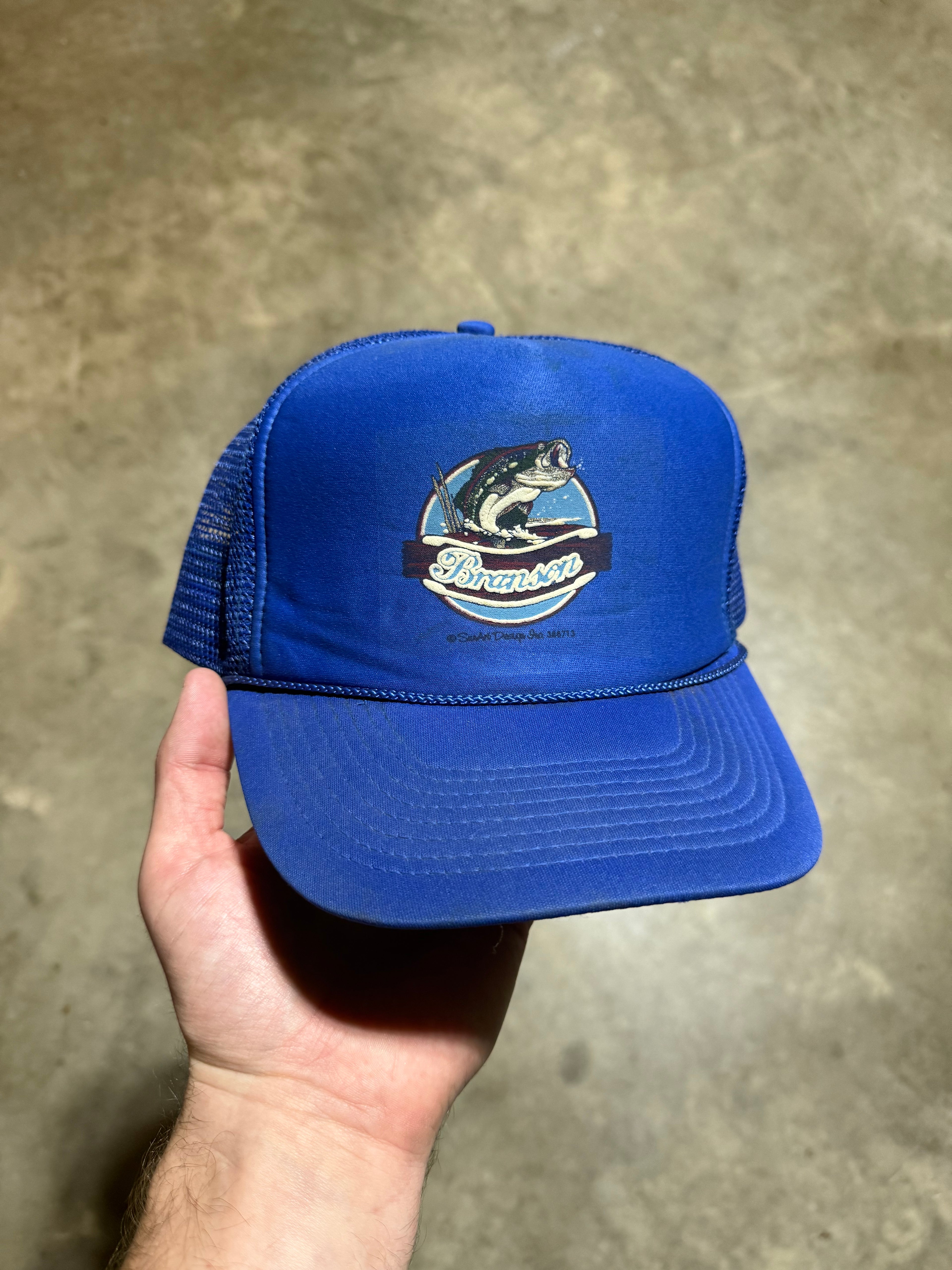 Vintage Branson Fish Trucker Hat