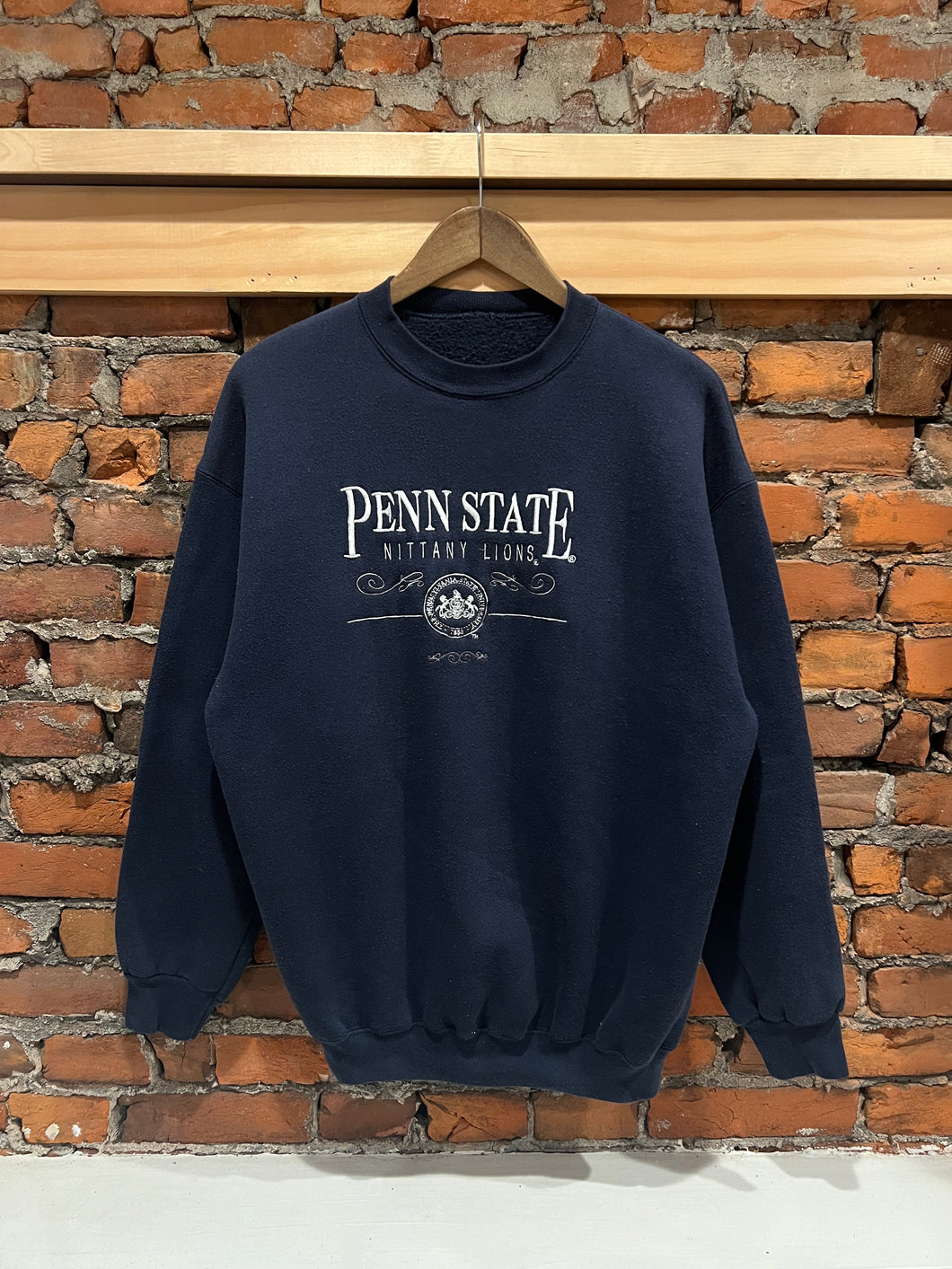 Vintage Penn State Embroidered Crewneck (M/L)