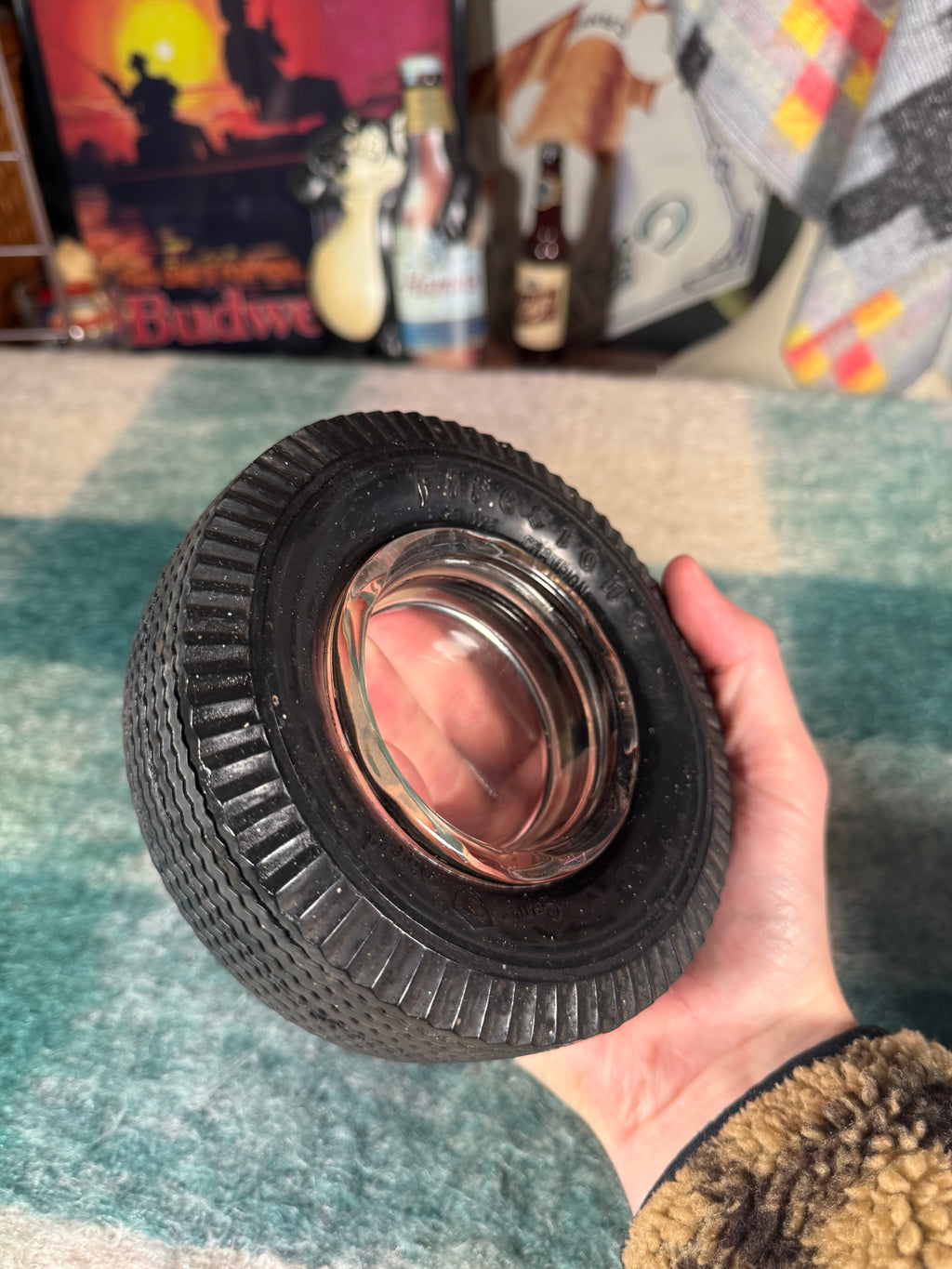 Vintage Firestone Tire Ashtray