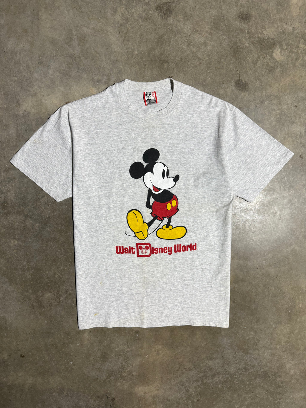 Vintage 90s Mickey Mouse Disney World Shirt (XL)