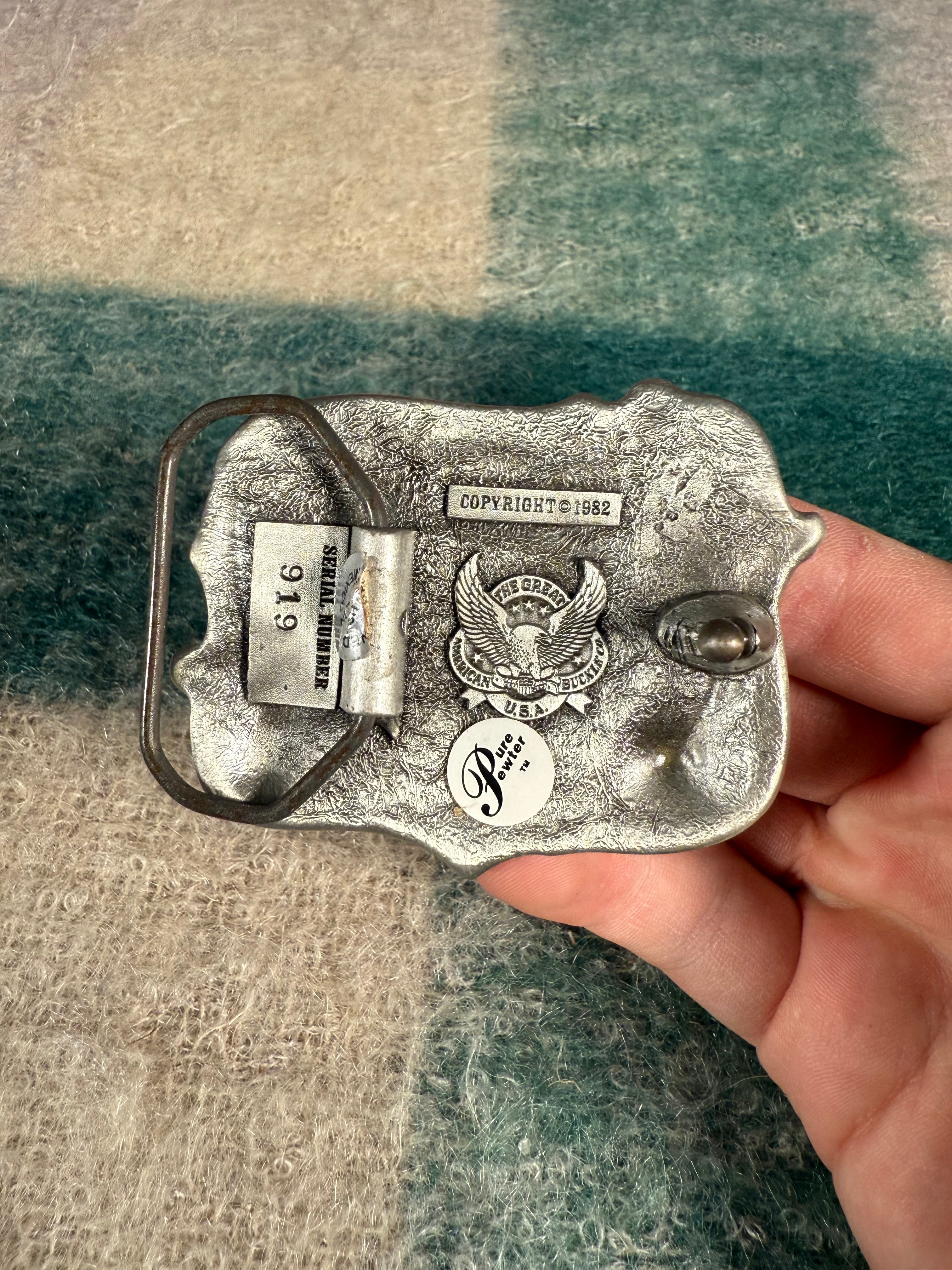 Vintage Country Music Belt Buckle