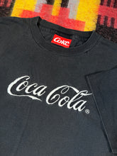 Load image into Gallery viewer, Vintage 90s Embroidered Coca Cola Tee (L)
