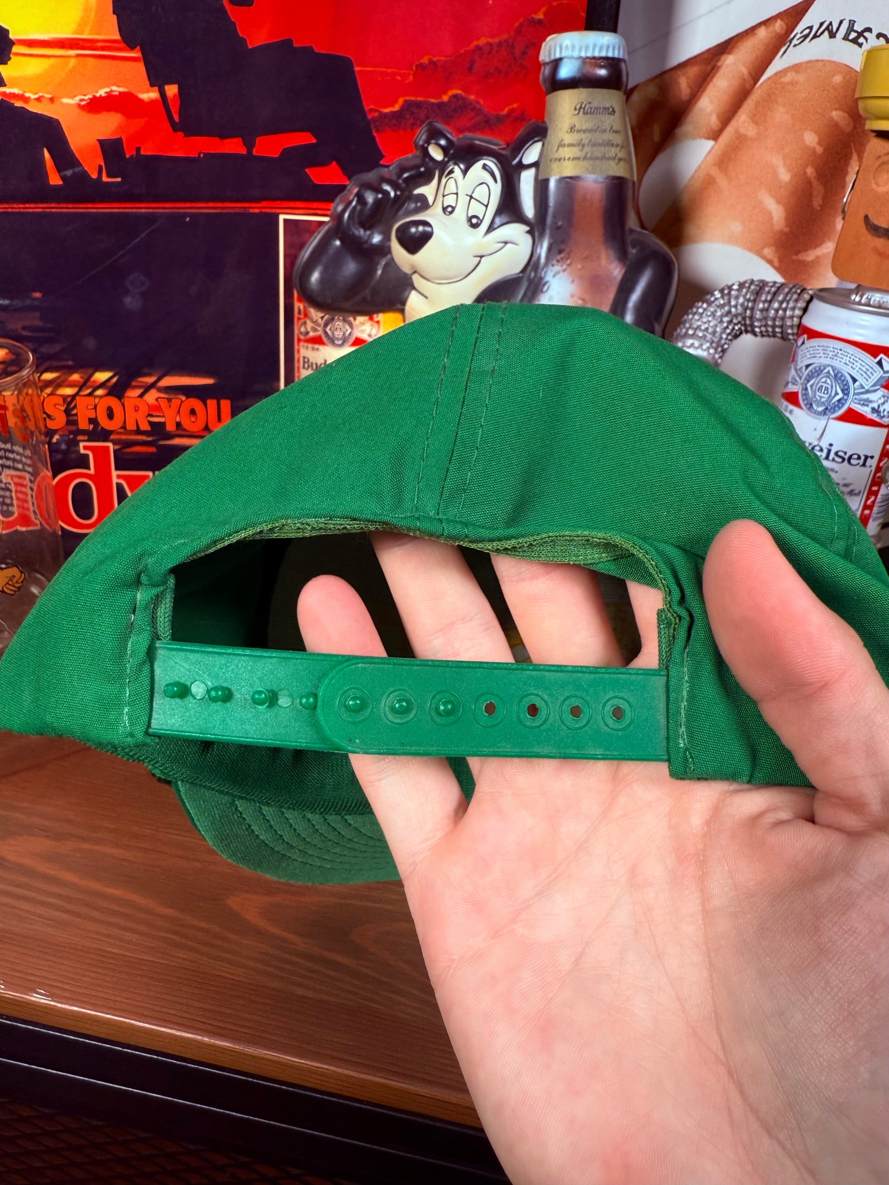 Vintage John Deere Greenfield Indiana Snapback Hat