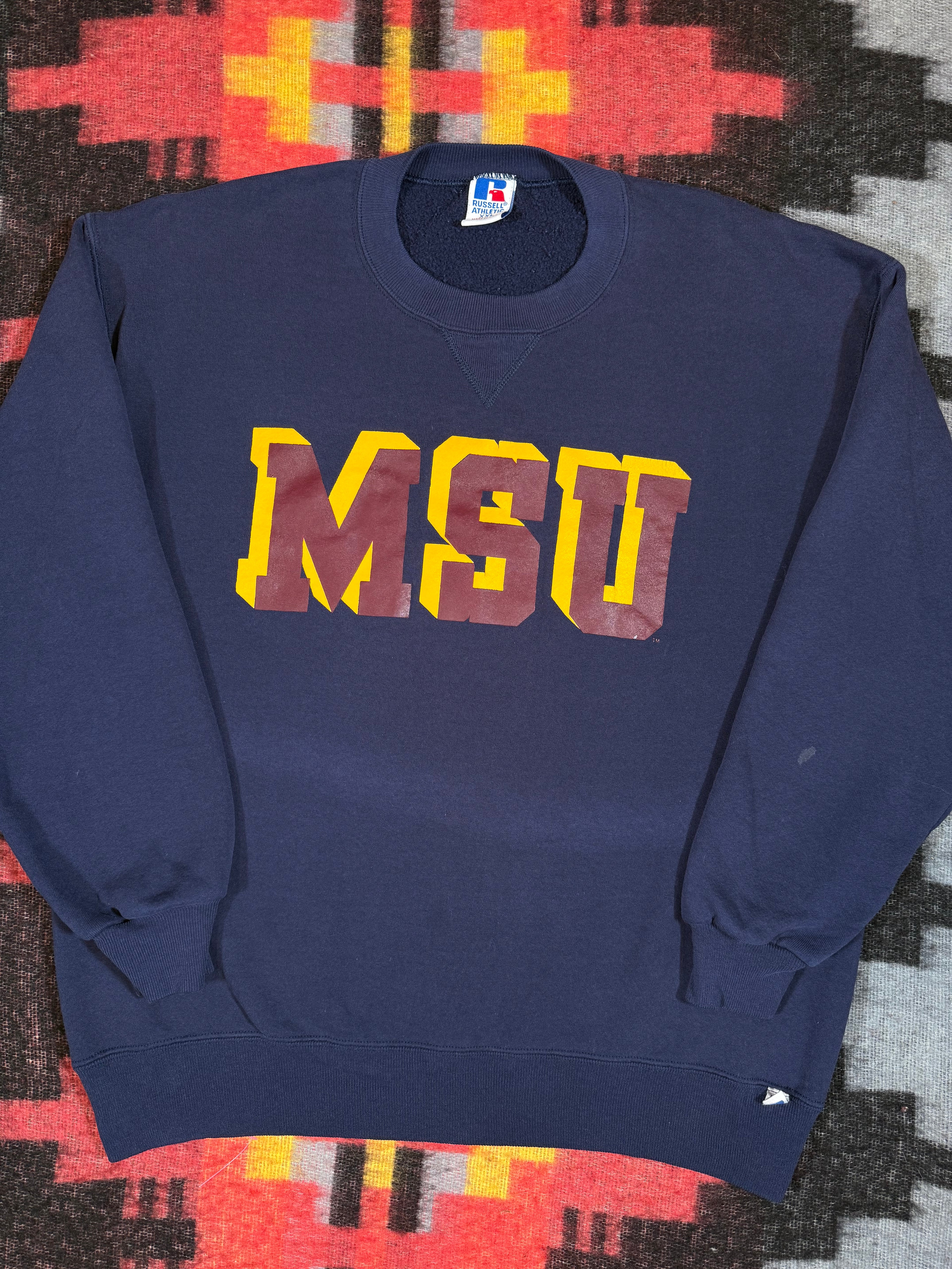 Vintage MSU Russell Athletic Crewneck (XL)