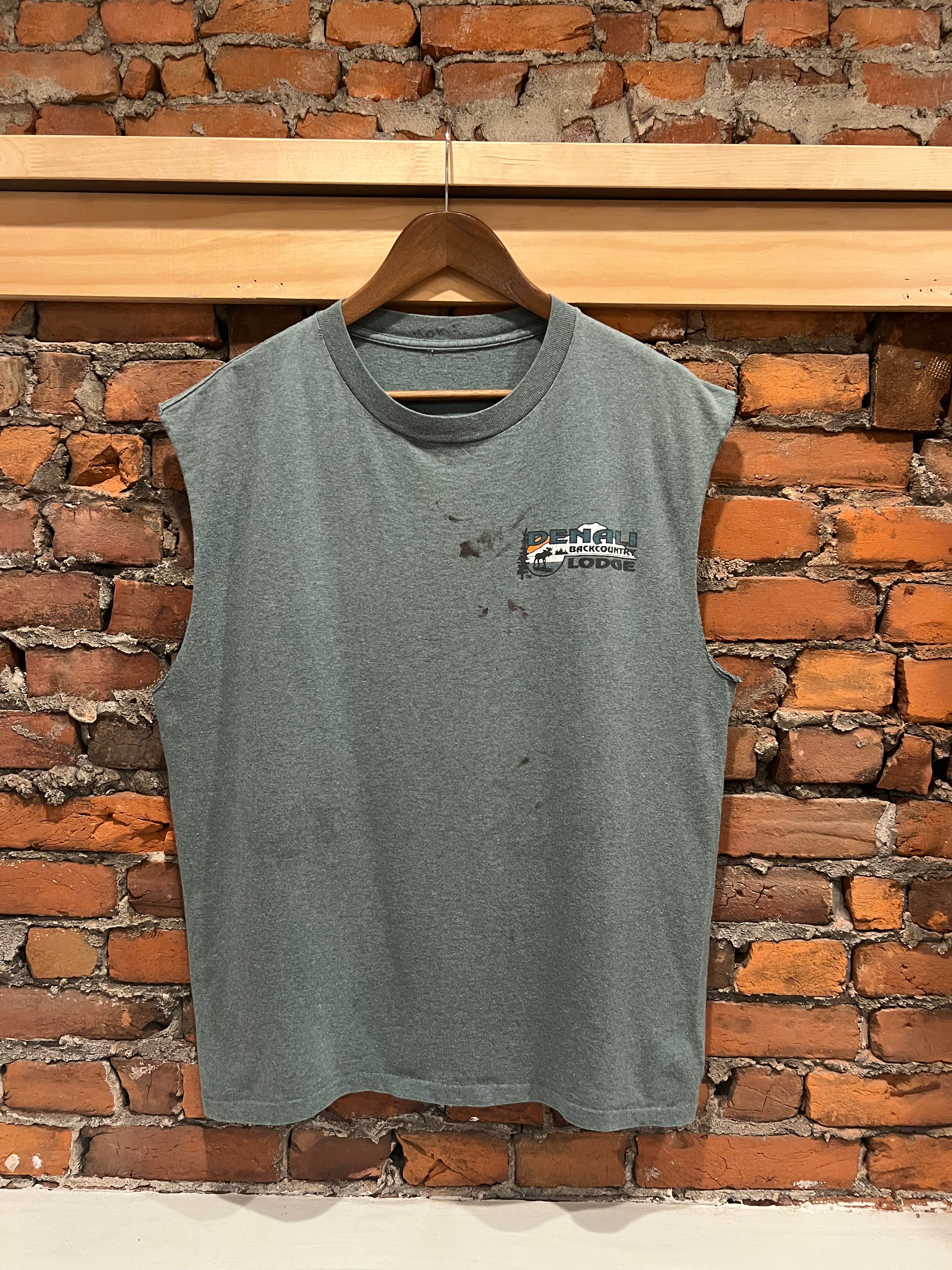 Vintage Denali Backcountry Lodge Cutoff Shirt (XL)