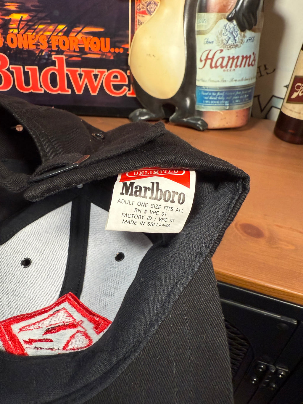 Vintage Unworn Marlboro Gear Train Hat