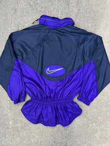 Vintage Purple Nike Pullover Windbreaker (Youth M)