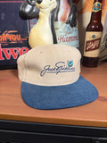 Vintage Jack Nicklaus Golf Leather Strap Hat