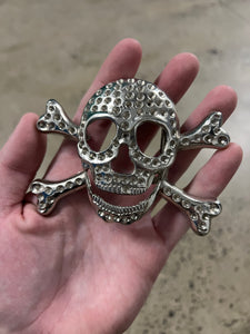 Vintage Skull Belt Buckle