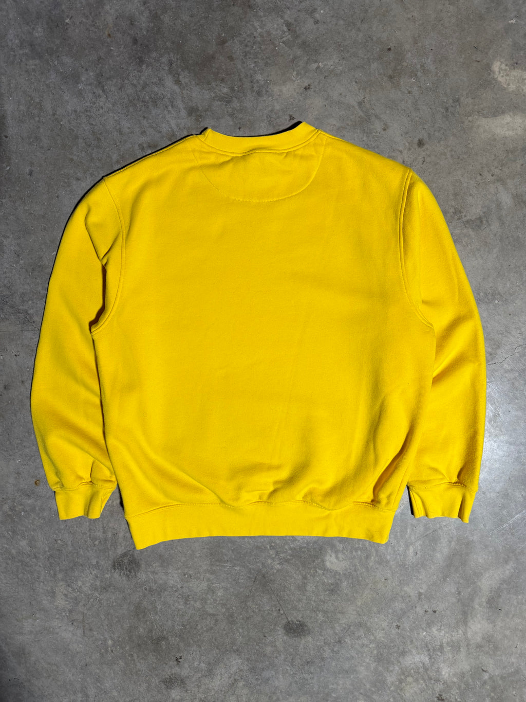 Vintage Y2K Yellow Nike Crewneck (L)