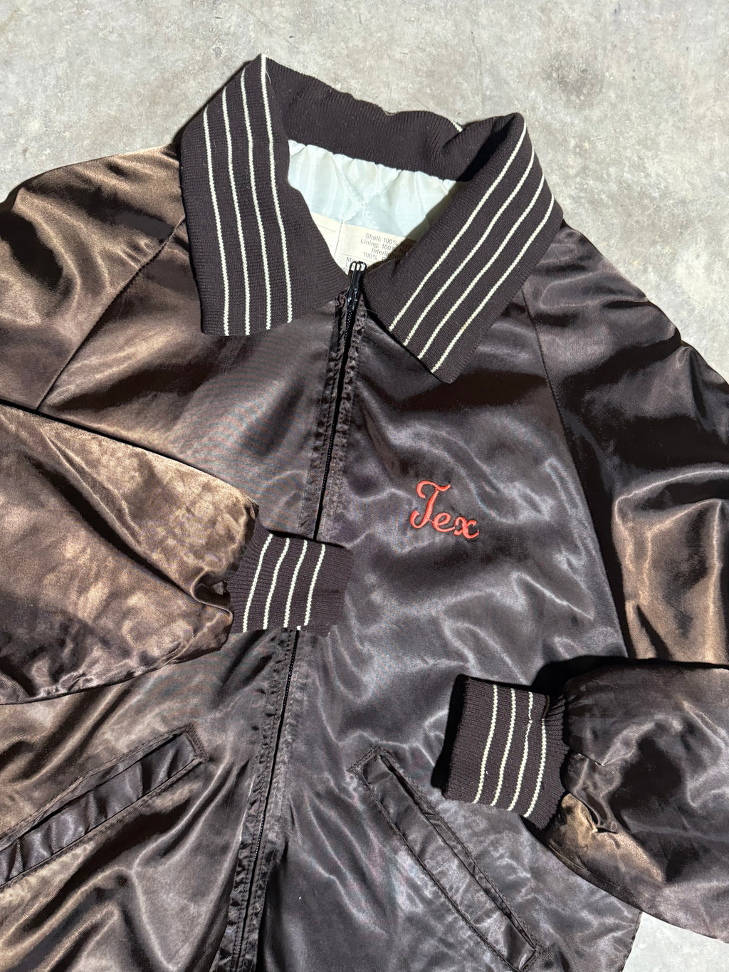 Vintage Arni’s Satin Embroidered Jacket (S)