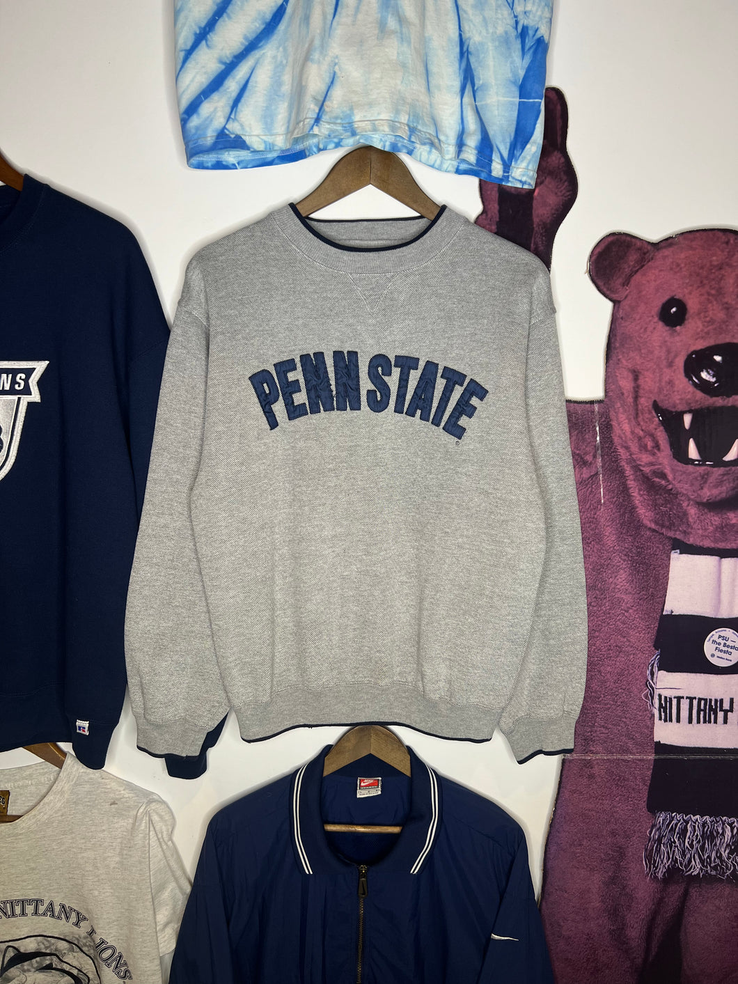 Vintage Penn State Textured Crewneck (S)