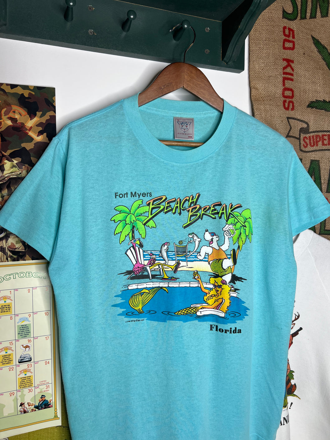 Vintage Florida Beach Break Tee (L)