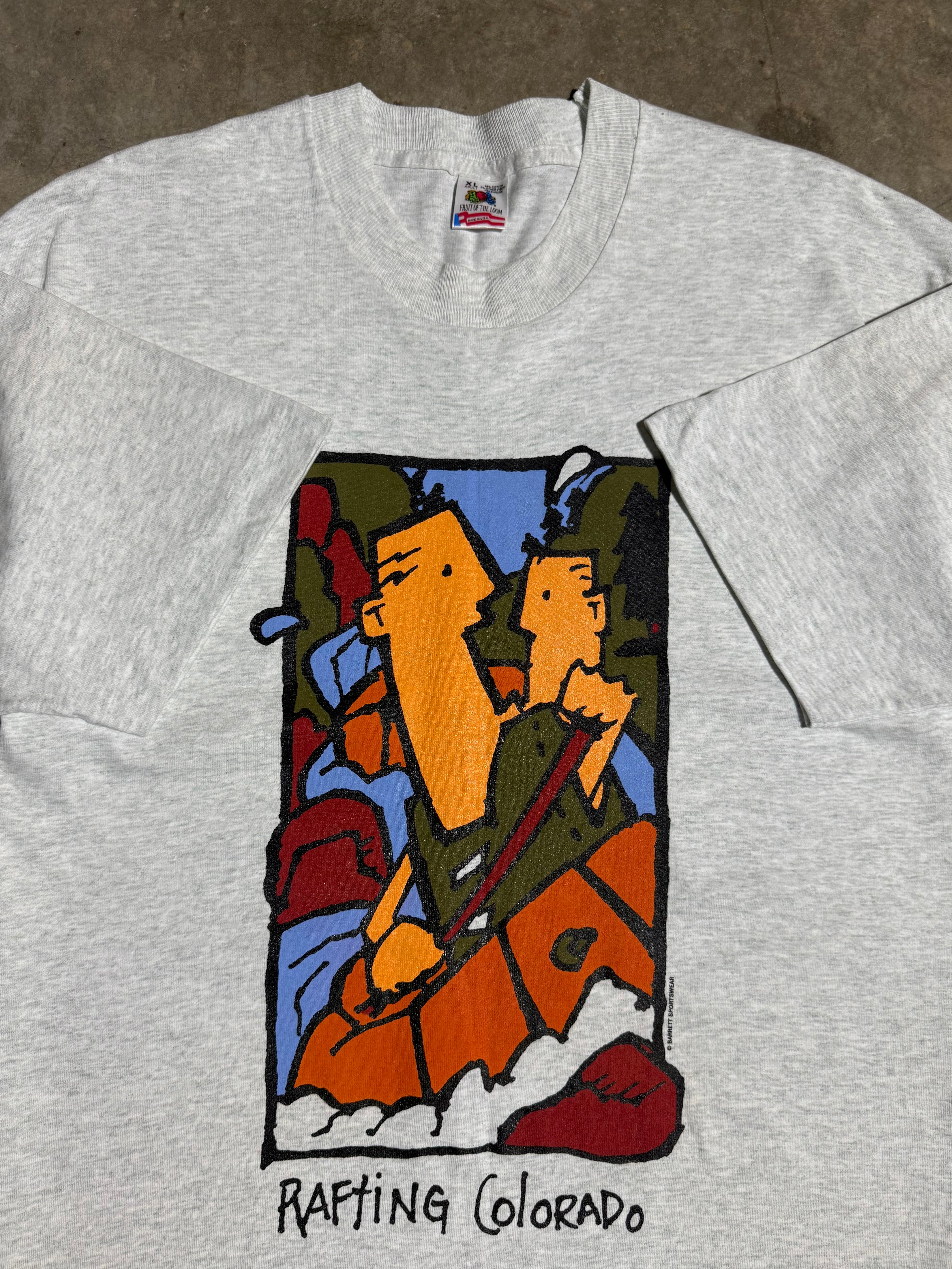 Vintage Early 90s Rafting Colorado T-Shirt (XL)