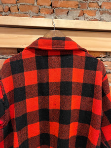 True Vintage Zip Up Flannel Jacket (L)