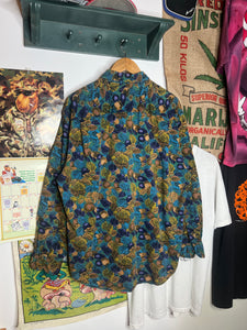 Vintage Gap Floral Button Down Shirt (L)