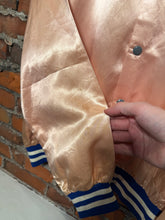 Load image into Gallery viewer, Vintage 80s Cowboys OKC Bar Satin Jacket (XL)
