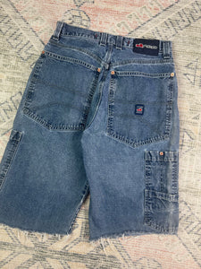 Vintage Y2K Jnco Jeans Cutoff Shorts (28)