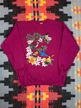 Load image into Gallery viewer, Vintage 1994 Birds in Flowers Crewneck (XL)
