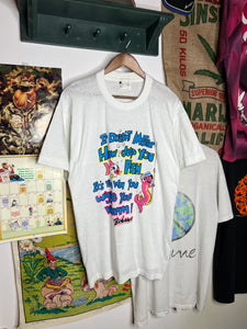 Vintage Wiggle Your Worm Shirt (L)